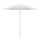 HÖGÖN Sombrilla, blanco, 106 1/4 "