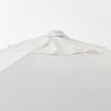 HÖGÖN Sombrilla, blanco, 106 1/4 "