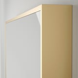 HOVET Espejo, dorado, 30 3/4x77 1/8 "