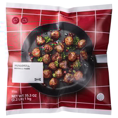 HUVUDROLL Albóndigas, congelado, 2 lb 3 oz
