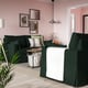 HYLTARP Sofá de 2 plazas, Tallmyra verde oscuro