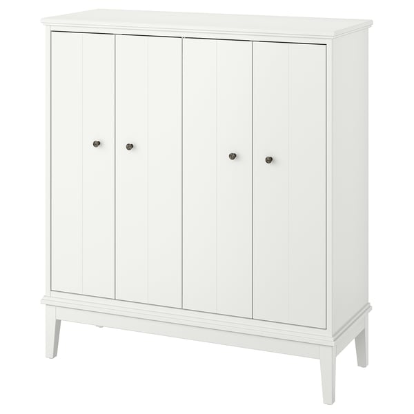 IDANÄS Gabinete puertas plegables, blanco, 47 5/8x53 1/8 "