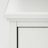 IDANÄS Gavetero de 4 cajones, blanco, 41x19 5/8x46 1/2 "