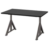 IDÅSEN Escritorio, negro/gris oscuro, 47 1/4x27 1/2 "