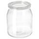 Opción: IKEA 365+ Bote con tapa, vidrio, 112 oz