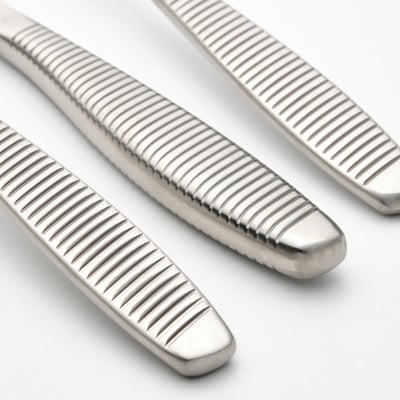 IKEA 365+ Cubertería para carne, 8 piezas, acero inoxidable