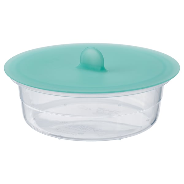 IKEA 365+ Recipiente con tapa, redondo plástico/silicona, 15 oz