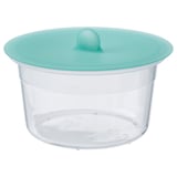IKEA 365+ Recipiente con tapa, redondo plástico/silicona, 25 oz