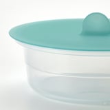 IKEA 365+ Recipiente con tapa, redondo plástico/silicona, 15 oz