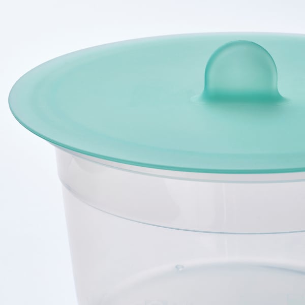 IKEA 365+ Recipiente con tapa, redondo plástico/silicona, 25 oz
