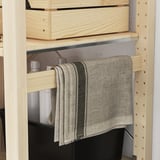 IVAR 2 secciones/estantes/gabinete, pino, 68 1/2x19 5/8x70 1/2 "