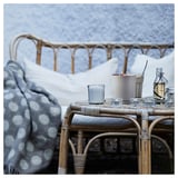JÄMLIK Vela perf recipiente cerámica+tapa, Vainilla/beige claro, 60 hr