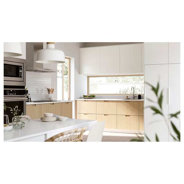 JÄRSTORP Encimera de cocina, blanco/laminado, 74x1 1/8 "