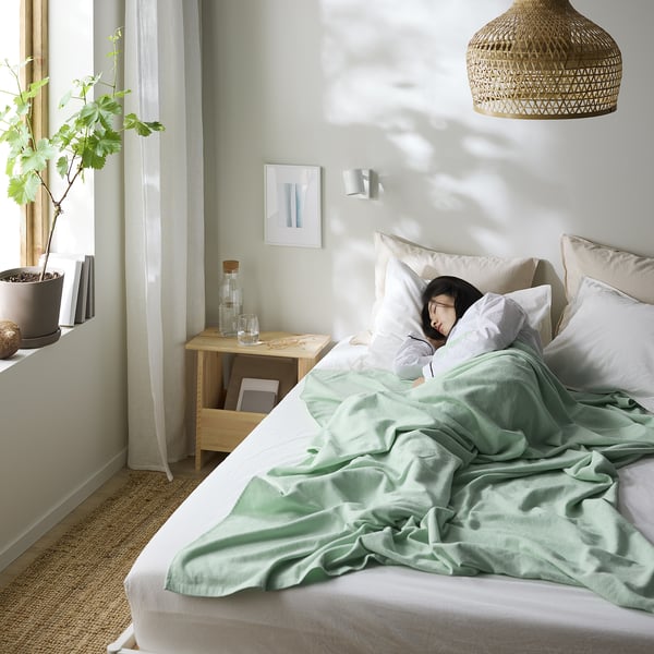 JÄTTETUJA Cobija, turquesa, 55x75 "