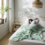 JÄTTETUJA Cobija, turquesa, 55x75 "