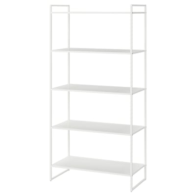 JONAXEL Estantería, blanco, 31 1/2x15x63 "
