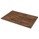 KARLBY Encimera para isla de cocina, nogal/chapa, 74x42x1 1/2 "