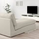 KIVIK Chaise longue, Gunnared beige