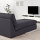KIVIK Chaise longue, Gunnared gris intermedio
