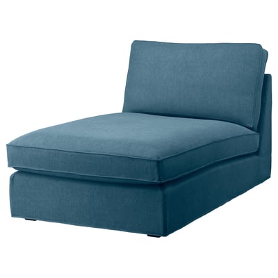 KIVIK Funda para chaise longue, Tallmyra azul