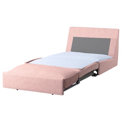 KIVIK Sofá cama de 1 plaza, Gunnared marrón rosado claro