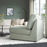 KIVIK Sofá cama de 1 plaza, Gunnared verde claro