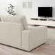 KIVIK Sofá esquinero 6plz+chaise lounge, Gunnared beige