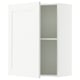 KNOXHULT Gabinete de pared+puerta, blanco armazón, 24x12x30 "
