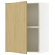 KNOXHULT Gabinete de pared+puerta, efecto de roble, 24x12x30 "