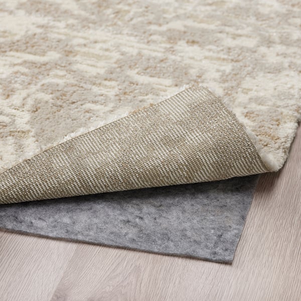 KÖBILDNING Alfombra, pelo corto, beige/color hueso, 7 ' 10 "x9 ' 10 "