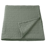 KÖLAX Colcha, gris-verde, Tamaño full/queen