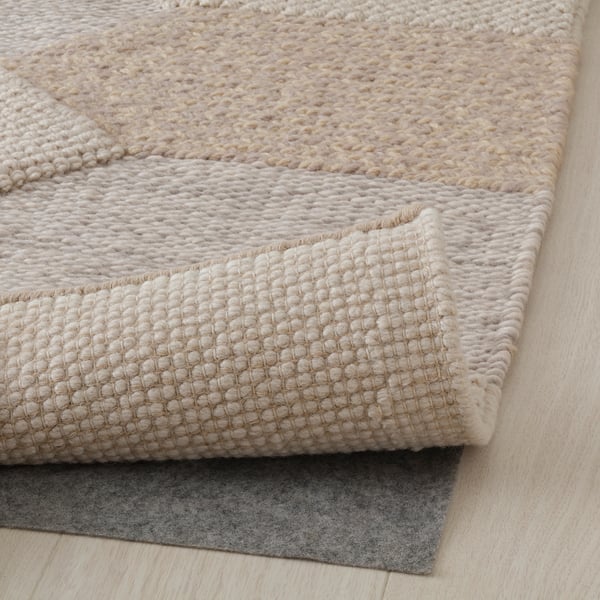 KOLLUND Alfombra, lisa, beige, 5 ' 7 "x7 ' 10 "