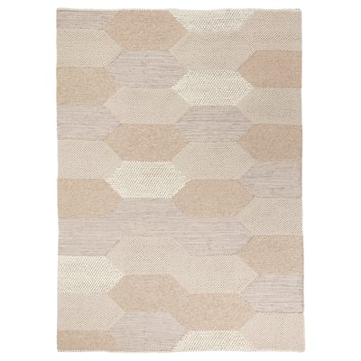 KOLLUND Alfombra, lisa, beige, 5 ' 7 "x7 ' 10 "