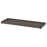 KOMPLEMENT Bandeja extraíble, gris oscuro, 39 3/8x13 3/4 "