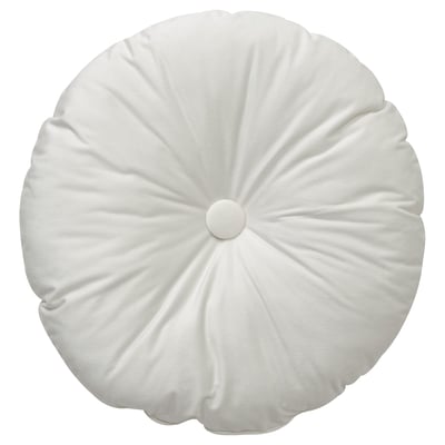 KRANSBORRE Cojín, blanco, 16 "