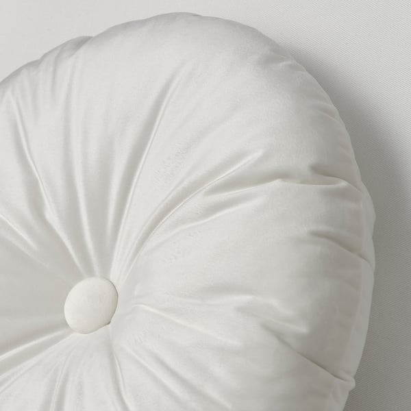 KRANSBORRE Cojín, blanco, 16 "