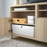 KUGGIS Caja, blanco, 14 ½x21 ¼x8 ¼ "