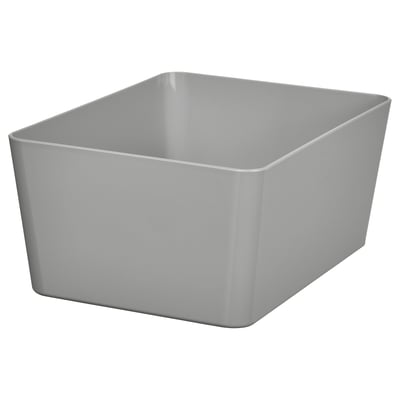 KUGGIS Caja, gris claro, 5x7x3 ¼ "