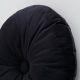 KUSTFYR Cojín, negro, 16 "