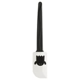 KUSTFYR Espátula de caucho, negro/blanco