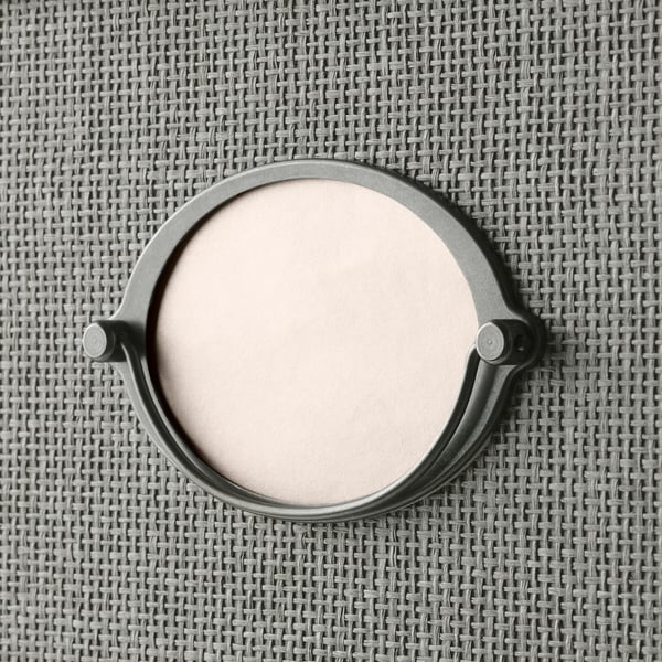 KVARNVIK Caja de almacenaje+tapa, gris, 7x9 ¾x6 "