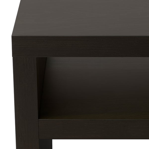 LACK Consola, negro-marrón, 55 1/8x15 3/8 "