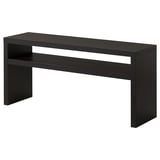 LACK Consola, negro-marrón, 55 1/8x15 3/8 "