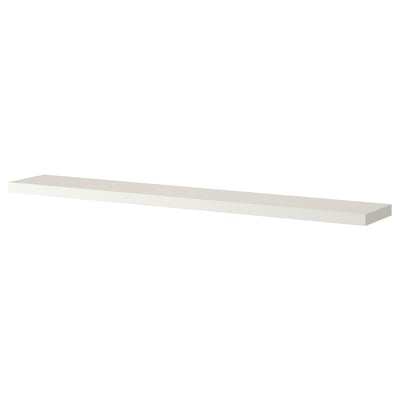 LACK Estante de pared, blanco, 74 3/4x10 1/4 "