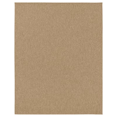 LÄTTBETONG Alfombra interior/exterior, beige/marrón claro, 7.87x10 '