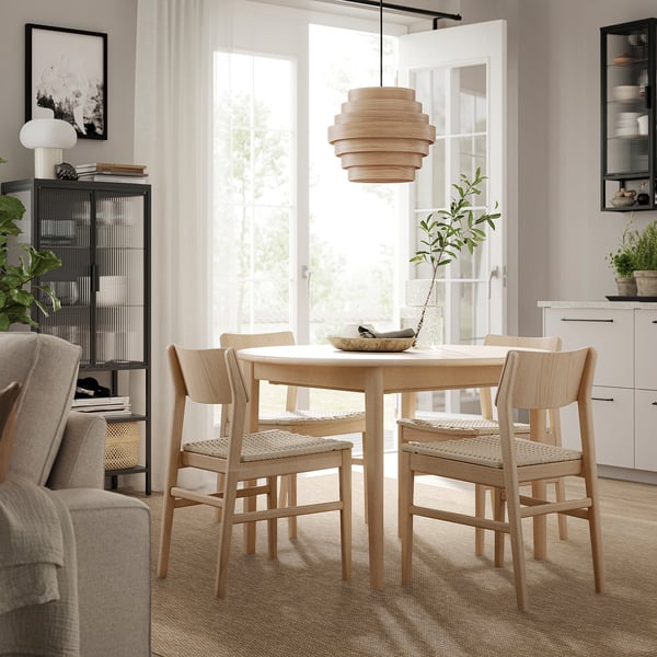 LÄTTBETONG Alfombra interior/exterior, beige/marrón claro, 7.87x10 '