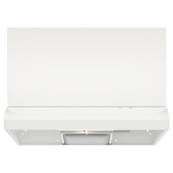 LAGAN Campana extractora debajo gabinete, blanco