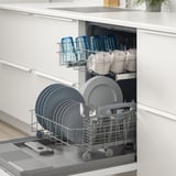 LAGAN Lavaplatos integrado, blanco, 24 "