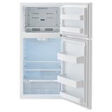 LAGAN Refrigerador+congelador superior, blanco, 13.9 cu.ft