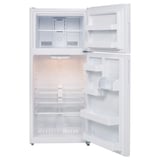 LAGAN Refrigerador+congelador superior, blanco, 18.0 cu.ft